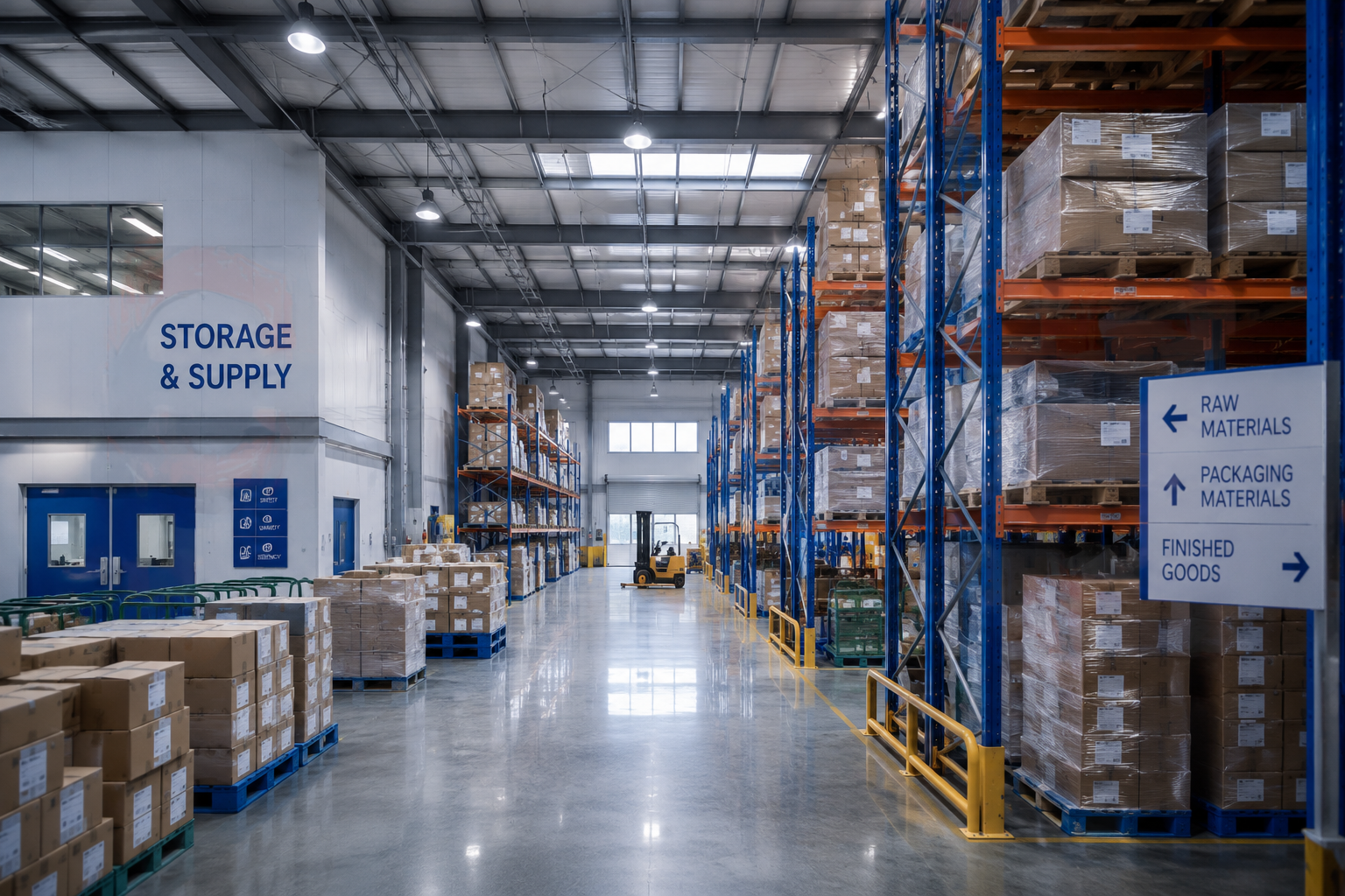 Storage and supply operations